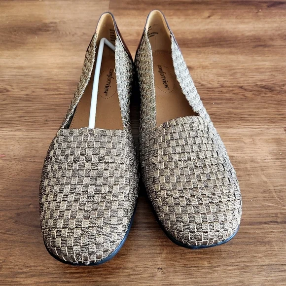 Comfortview Women's The Bethany Slip On Flat - Picture 2 of 5